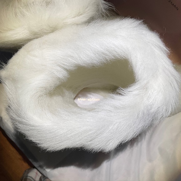 Stuart Weitzman Superchill Ultra Shearling Fur Boots Apres Ski $695 NEW - Picture 12 of 15